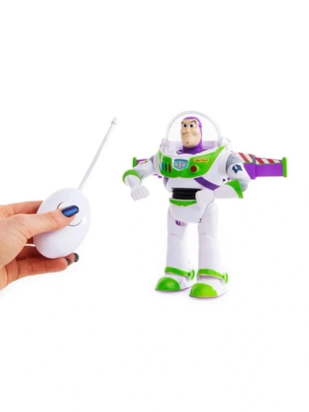 Disney Toy Story Buzz Lightyear Robot Pixar Remote Control Action Figure RC NEW - Picture 5 of 6